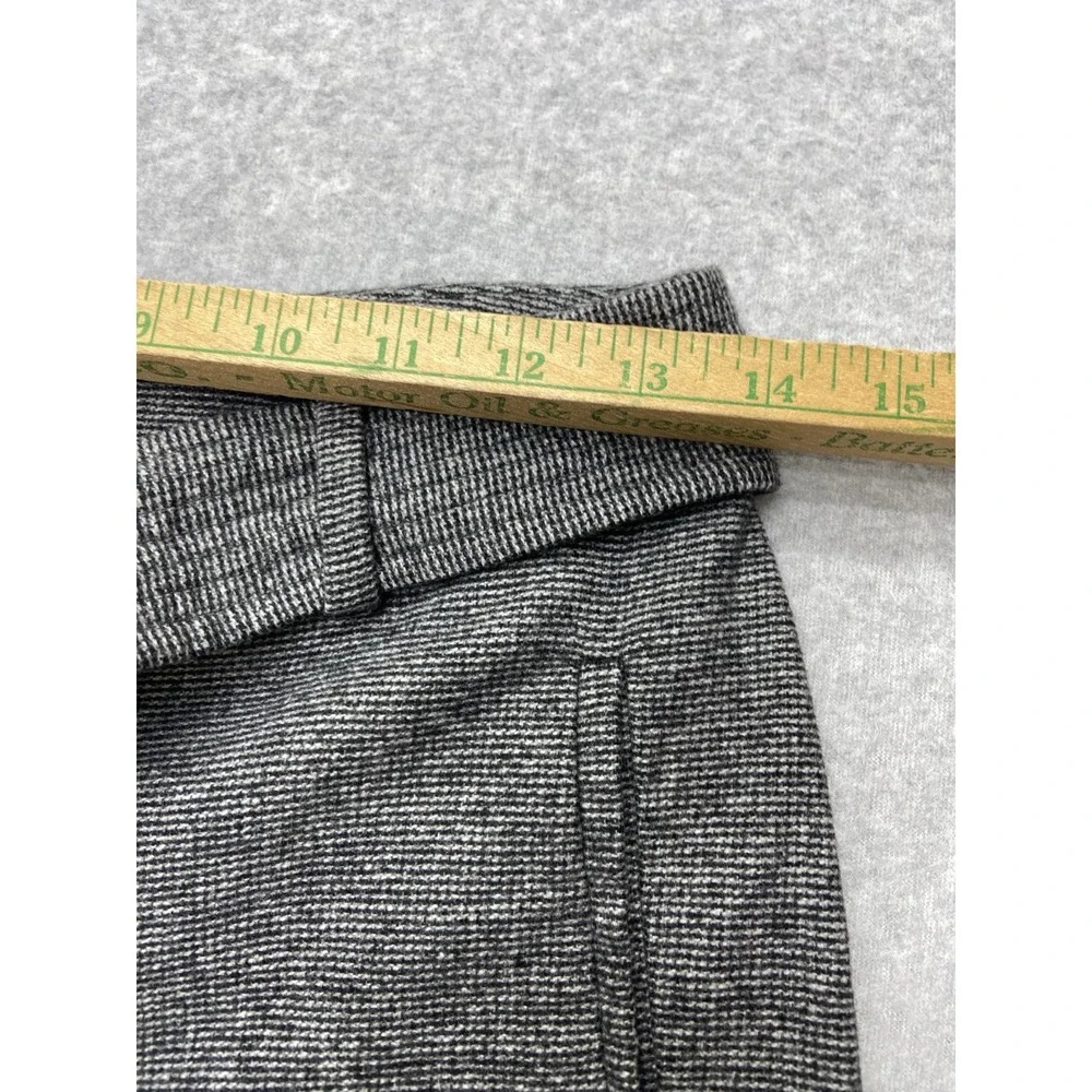 Wilfred Pants Womens Medium 8 Gray Cashmere‎ Blend Belted Hight Waist Trousers